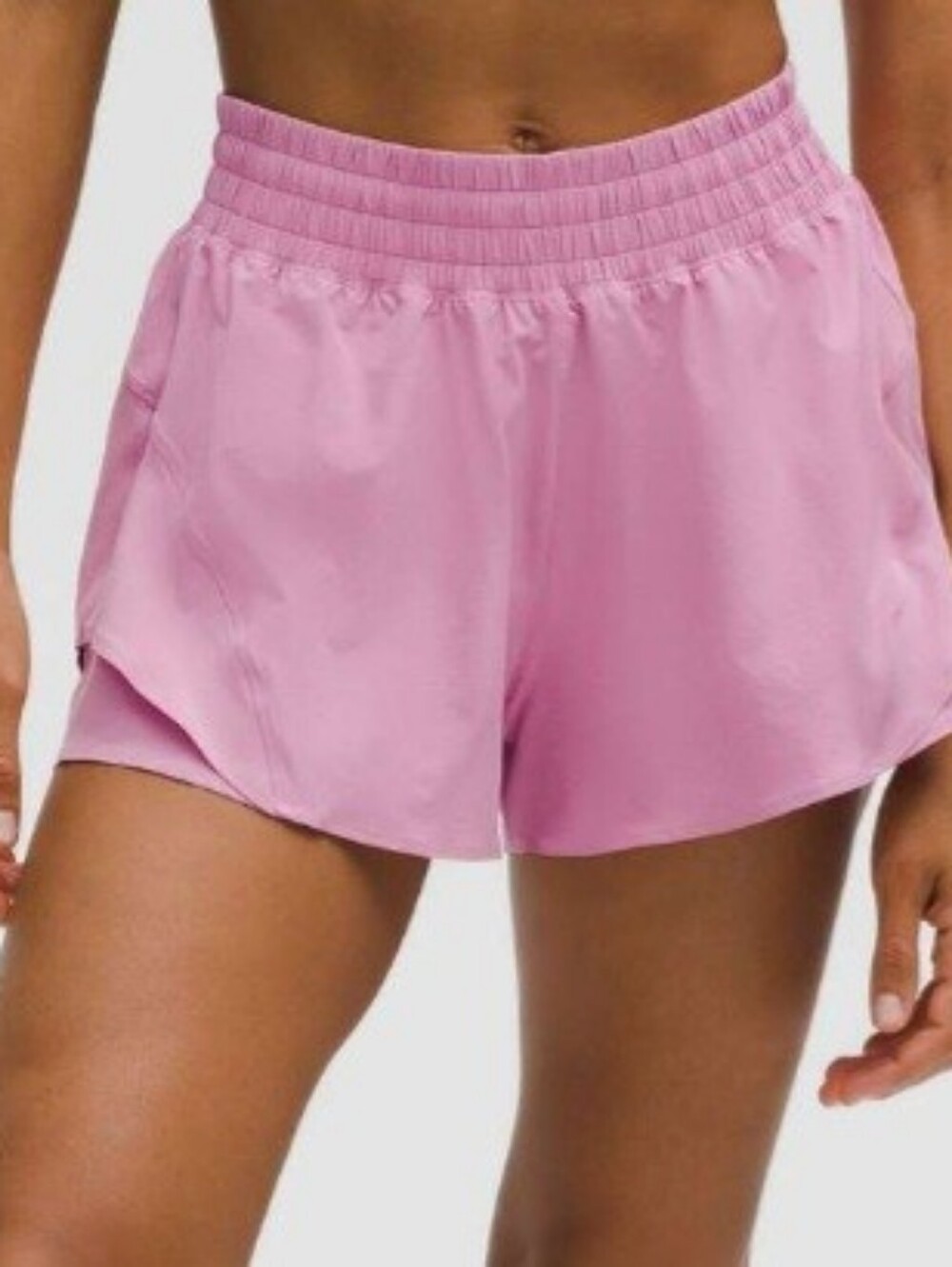 Lululemon Shake It Out Run Shorts 2.5" Pink Size XXS NWT - Picture 2 of 10